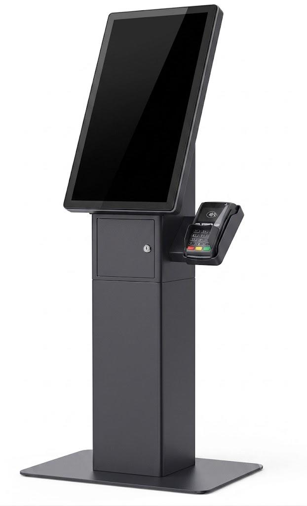 Kiosk, our floor-standing kiosk